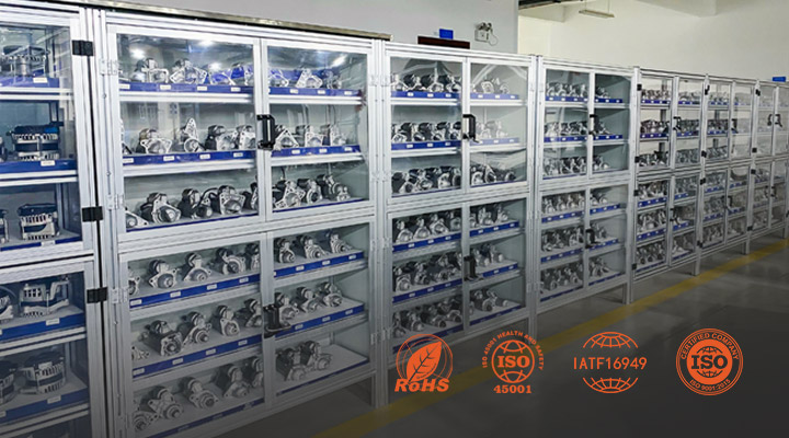 Extensive inventory of auto parts