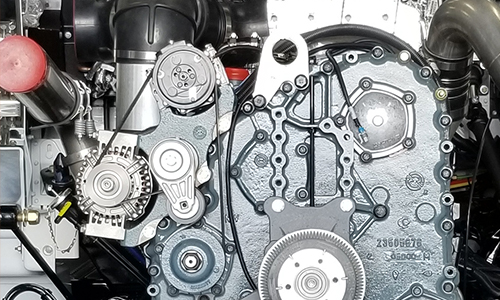 How does a water cooled alternator work?