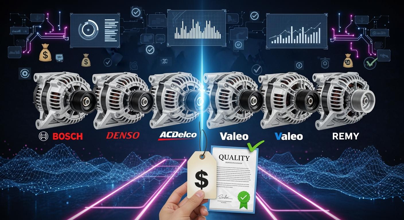 Comparing Wholesale Alternator Prices and Quality from Leading Brands